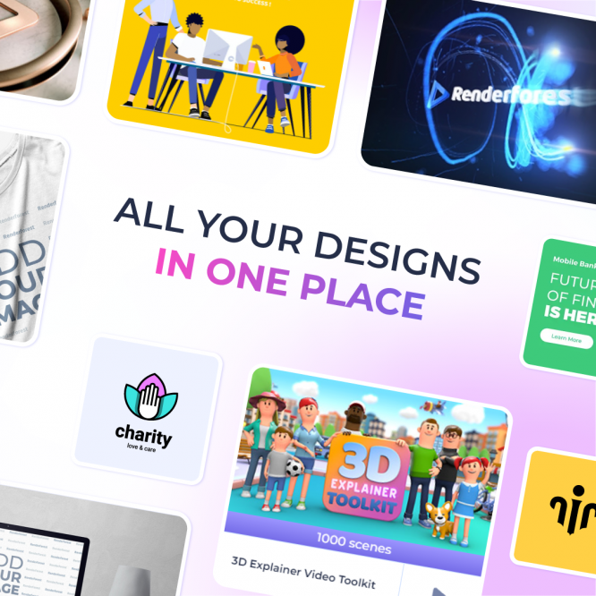RenderForest Video Animation Designs