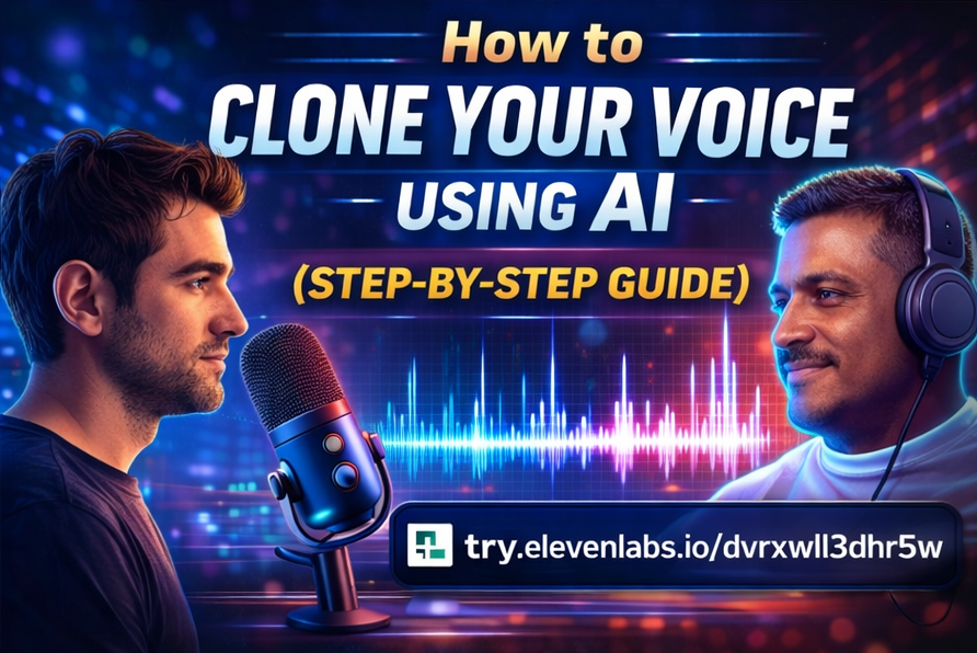 How to Clone Your Voice Using AI (Step-by-Step Guide)