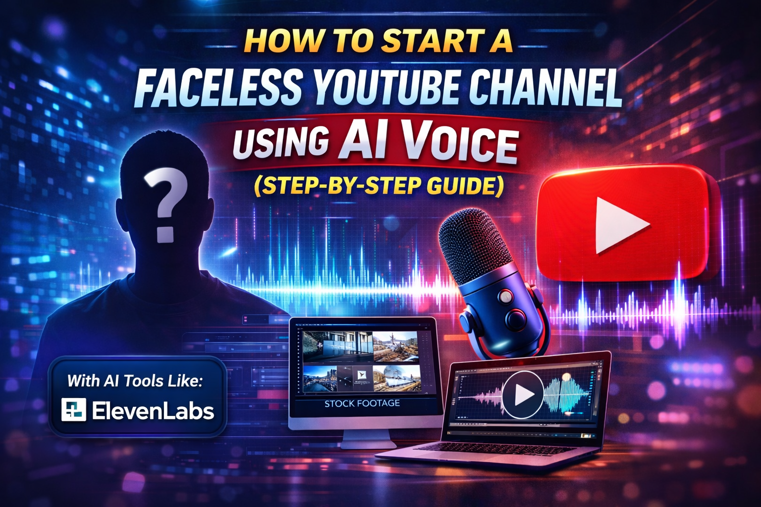 How to Start a Faceless YouTube Channel Using AI Voice (Step-by-Step Guide)