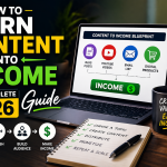 How to Turn Content Into Income: The Complete 2026 Guide